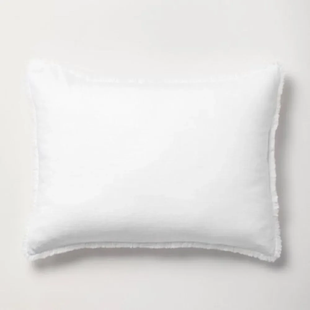 CasaLuna Linen-cotton blend pillow shams NWOT Standard size 20”x 26”